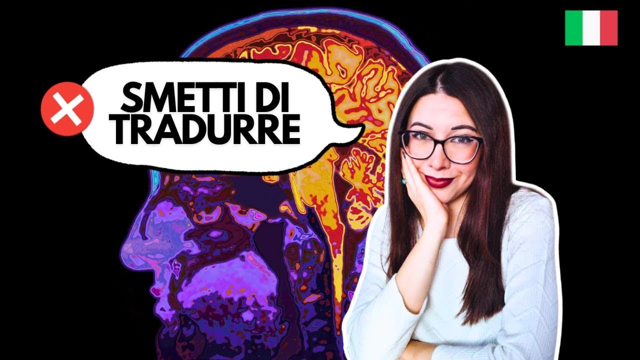 Come PENSARE in Italiano anche se sei un Principiante [with Subtitles]