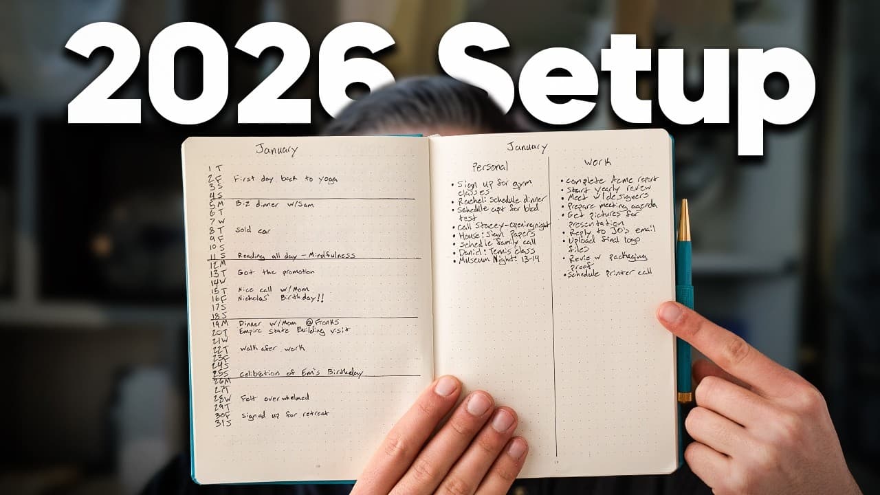 A 10-Minute Notebook Setup You'll Actually Use