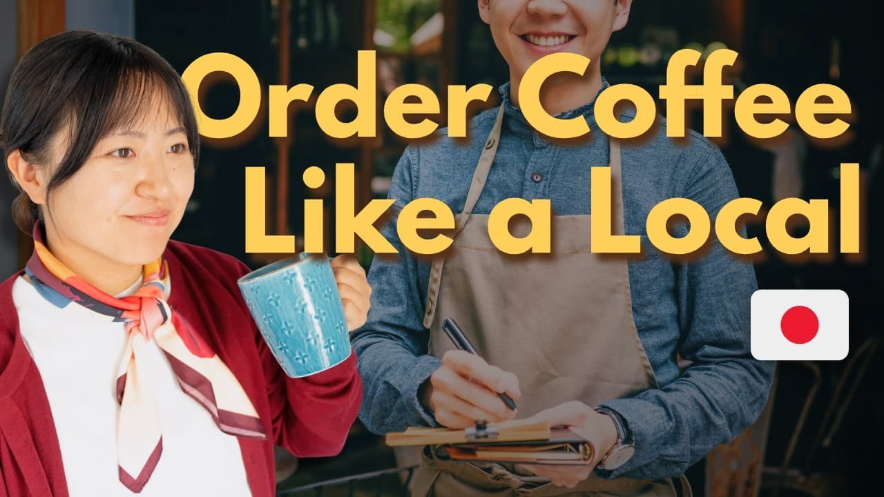 Learn Real Japanese for Cafes | Shadowing & Role Play Practice