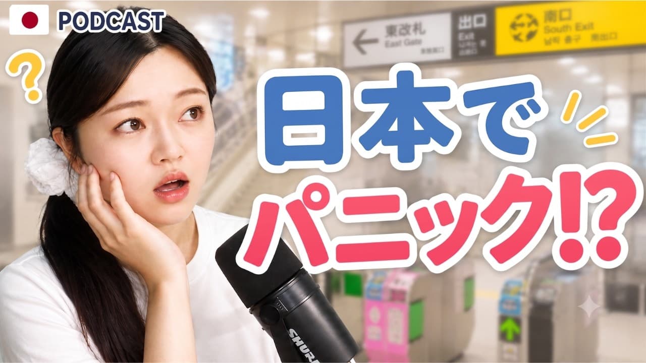 【日本語リスニング】日本人なのに日本で戸惑う？💦 韓国生活5年で感じた逆カルチャーショック🤯⚡｜やさしい日本語Podcast