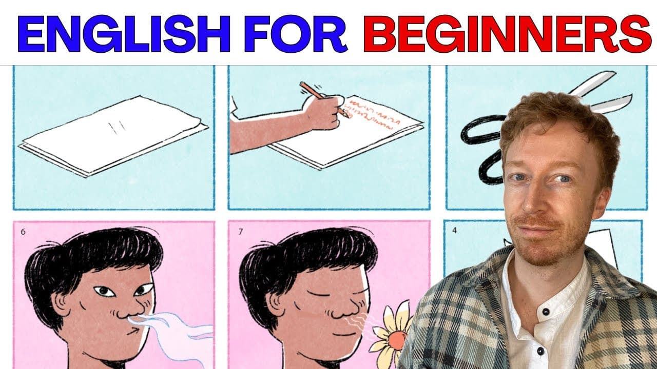 ENGLISH FOR BEGINNERS - Learn Basic Vocabulary (Comprehensible Input) A1 Ingles Para Principiantes