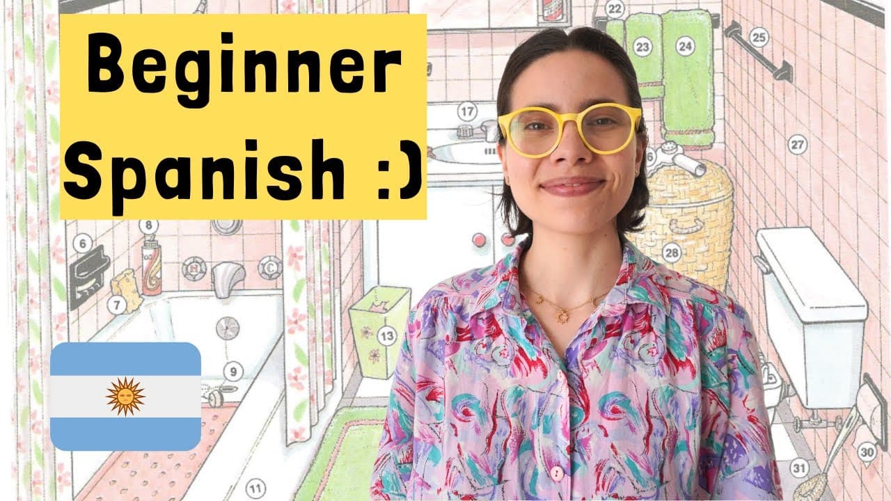 What’s in the Bathroom? Learn Argentinian Spanish with Comprehensible Input 🧼
