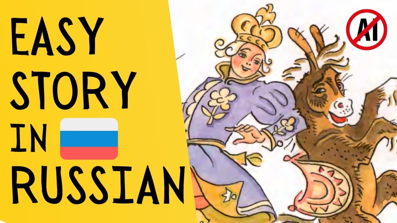 The Fairy Tale Every Russian Kid Knows 📖 Slow Russian