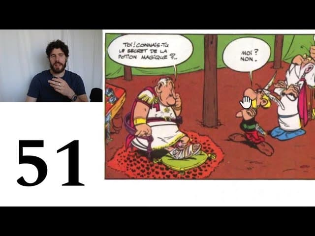 Learn French with ASTERIX #51