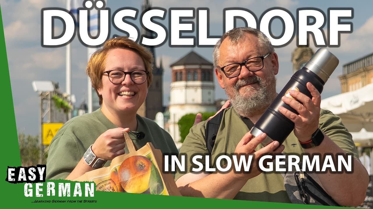 Düsseldorf in Slow German | Super Easy German 284