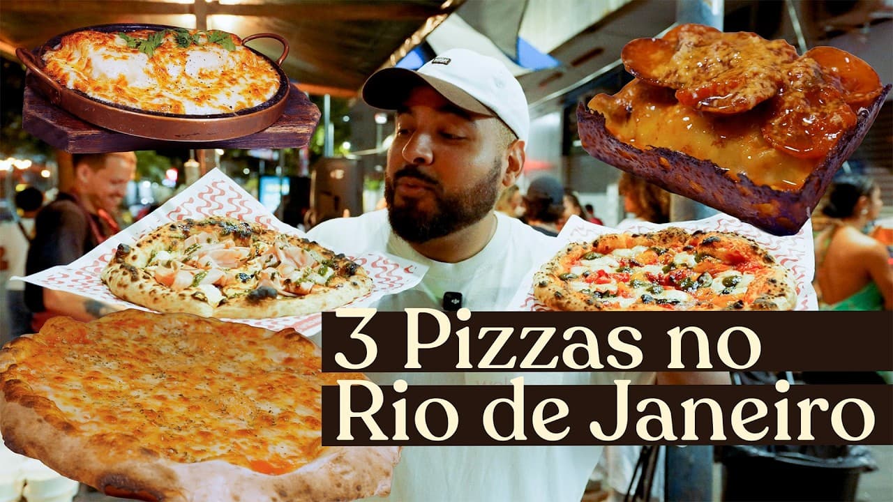 Onde comer PIZZA de qualidade no Rio? #CaioPraDentro 064