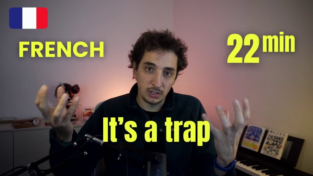 Don't fall in the flashcard trap - Intermediate French
