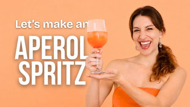 Let's Make a Bubbly Aperol Spritz!