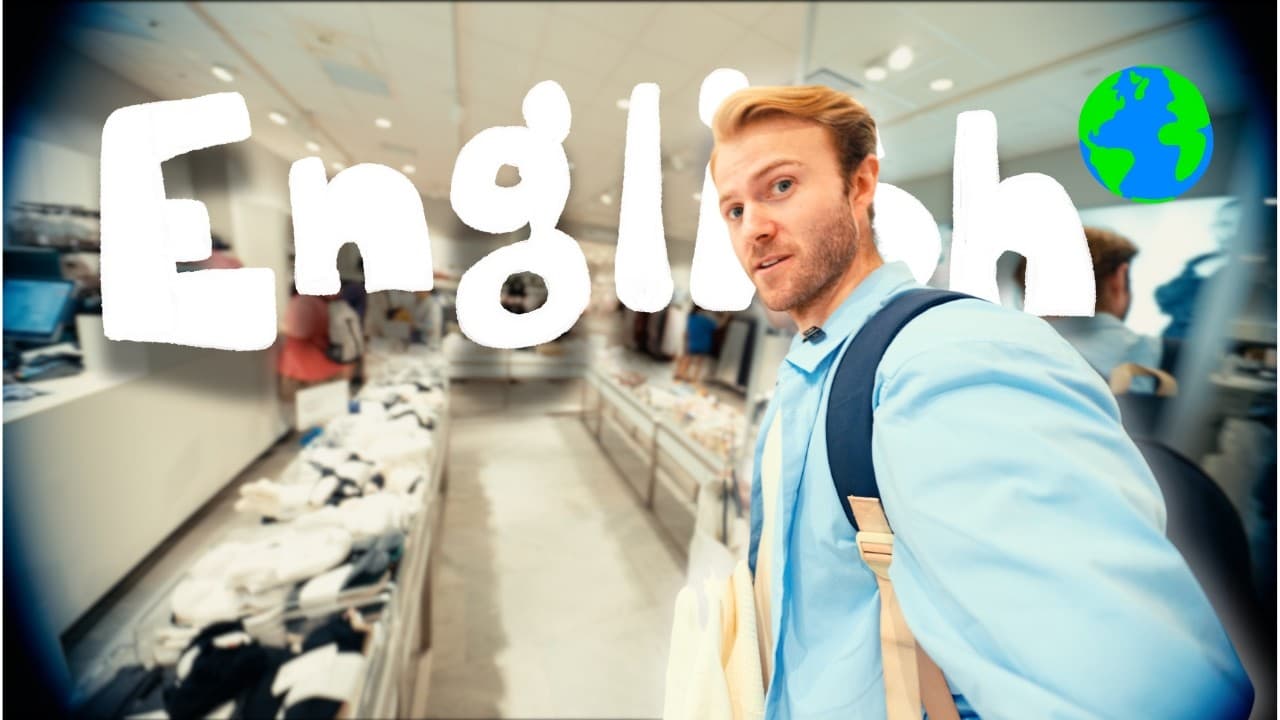 Real-Life English at the Mall 🛍️🍿 Comprehensible Input