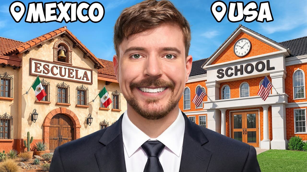 I Built 10 Schools Around The World