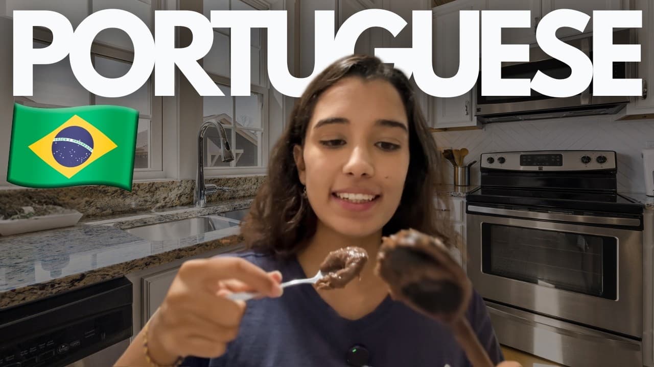 Making Brigadeiro in BRAZILIAN Portuguese | Comprehensible Input