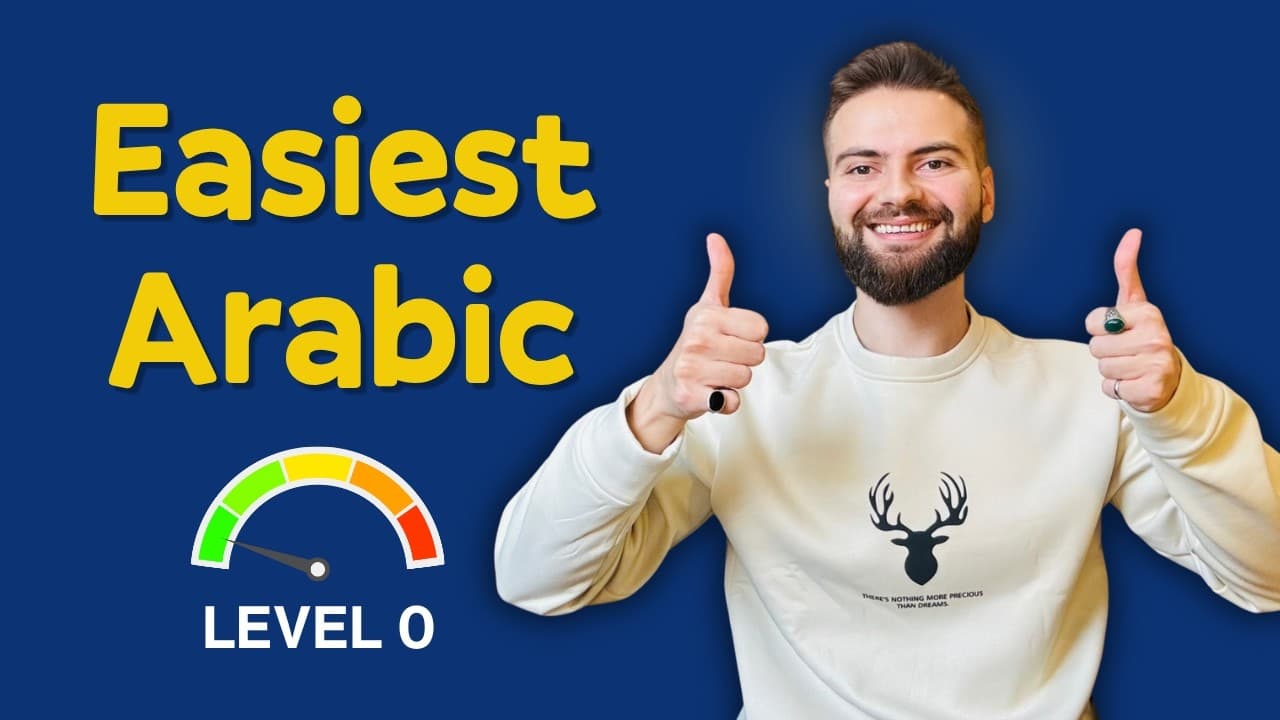 The Easiest Arabic Lesson You'll Ever Watch