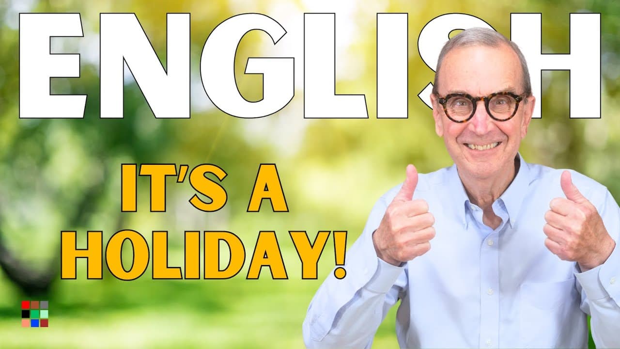 Improve Your English with Comprehensible Input - Let's Talk about Labor Day!