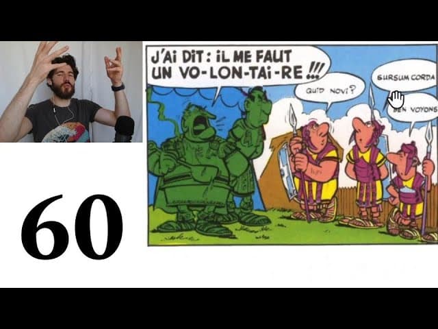 Learn French with ASTERIX #60
