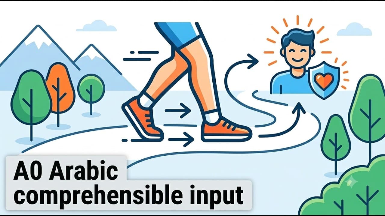 Benefits of Walking (Comprehensible Arabic A0)