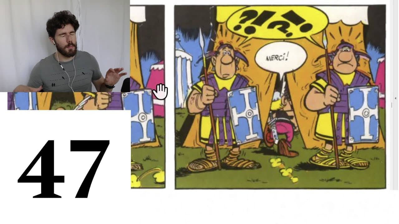 Learn French with ASTERIX #47