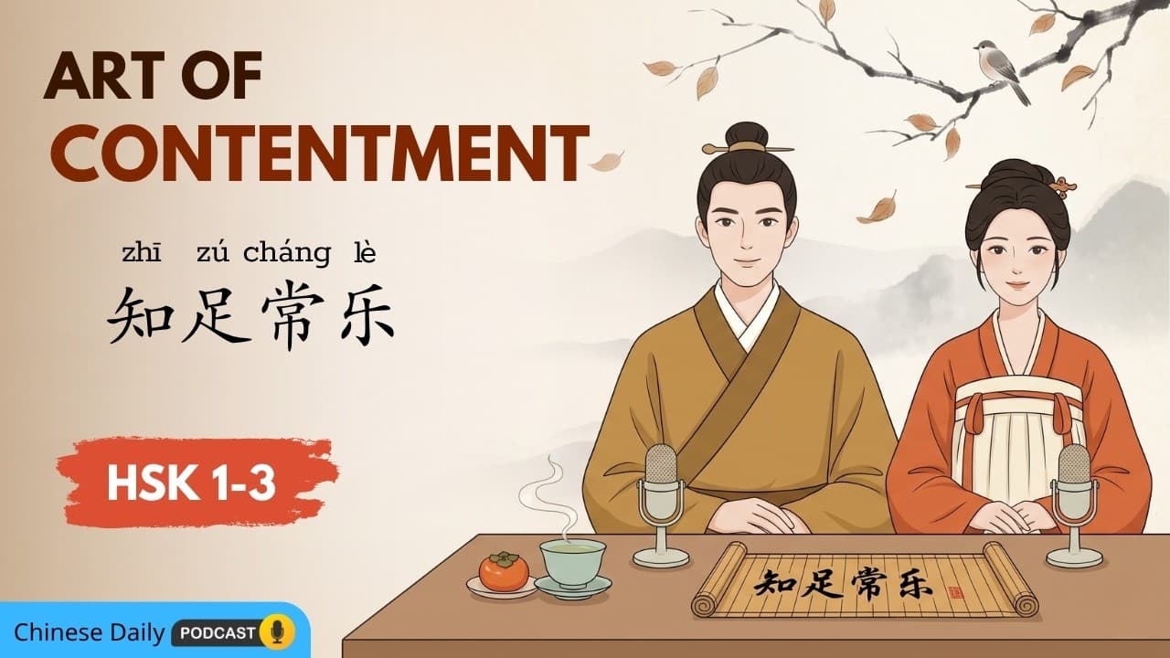 何为真正的知足？ | Ancient Wisdom for Modern Burnout | Chinese Daily Podcast