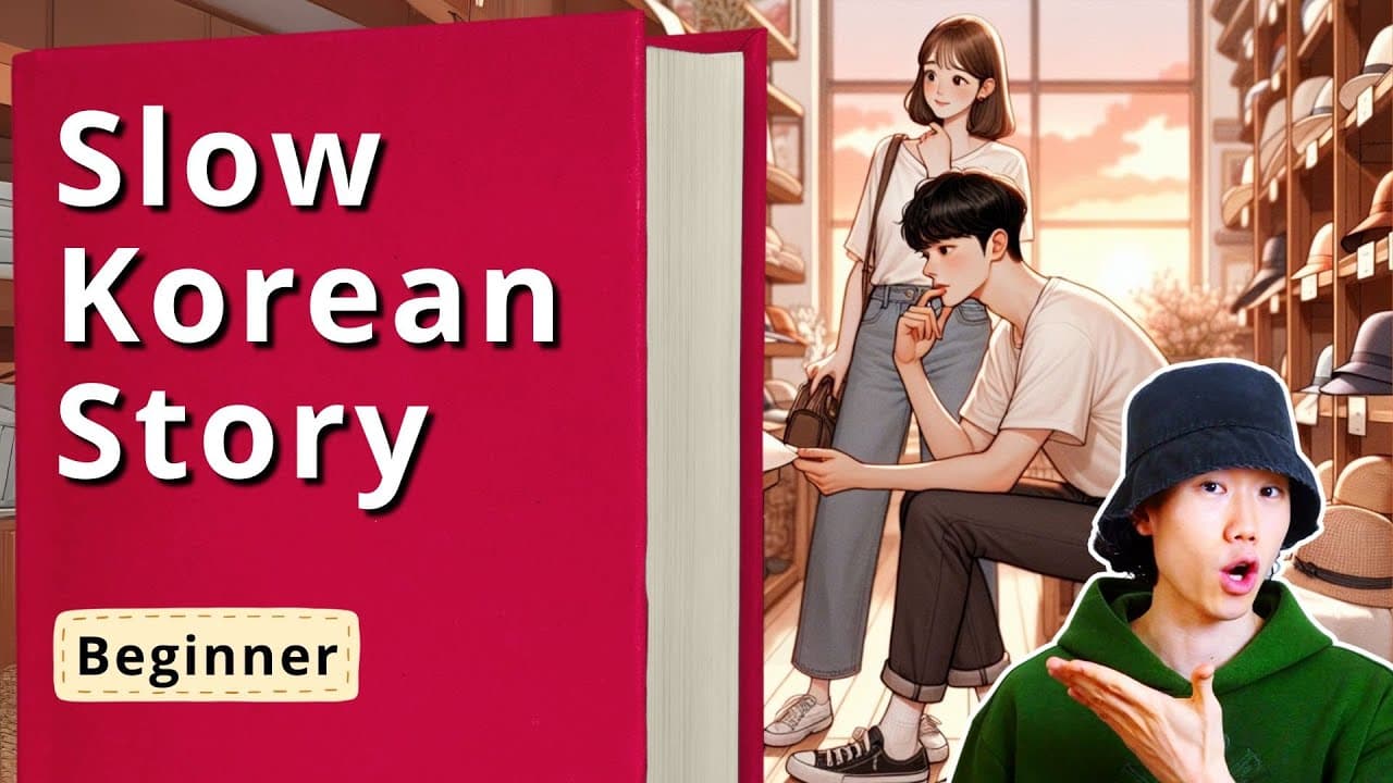 Slow Korean Short Story | Korean Listening Practice for Beginners