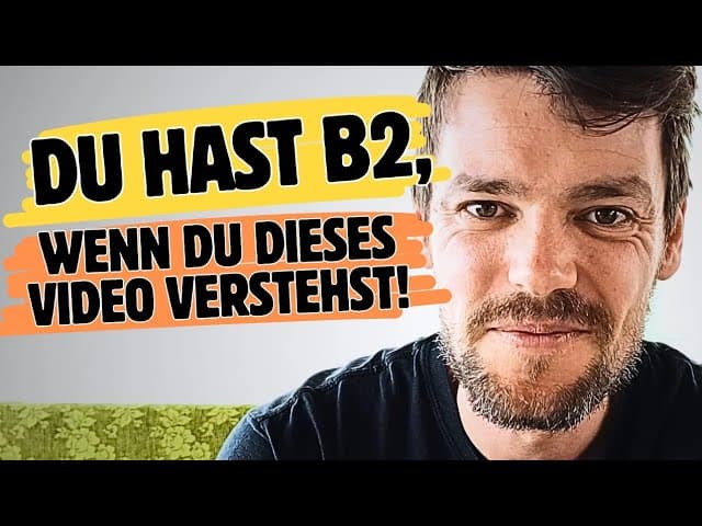 Vorsicht: Schnelles Deutsch! | B2/C1 Hören Deutsch | Autostop