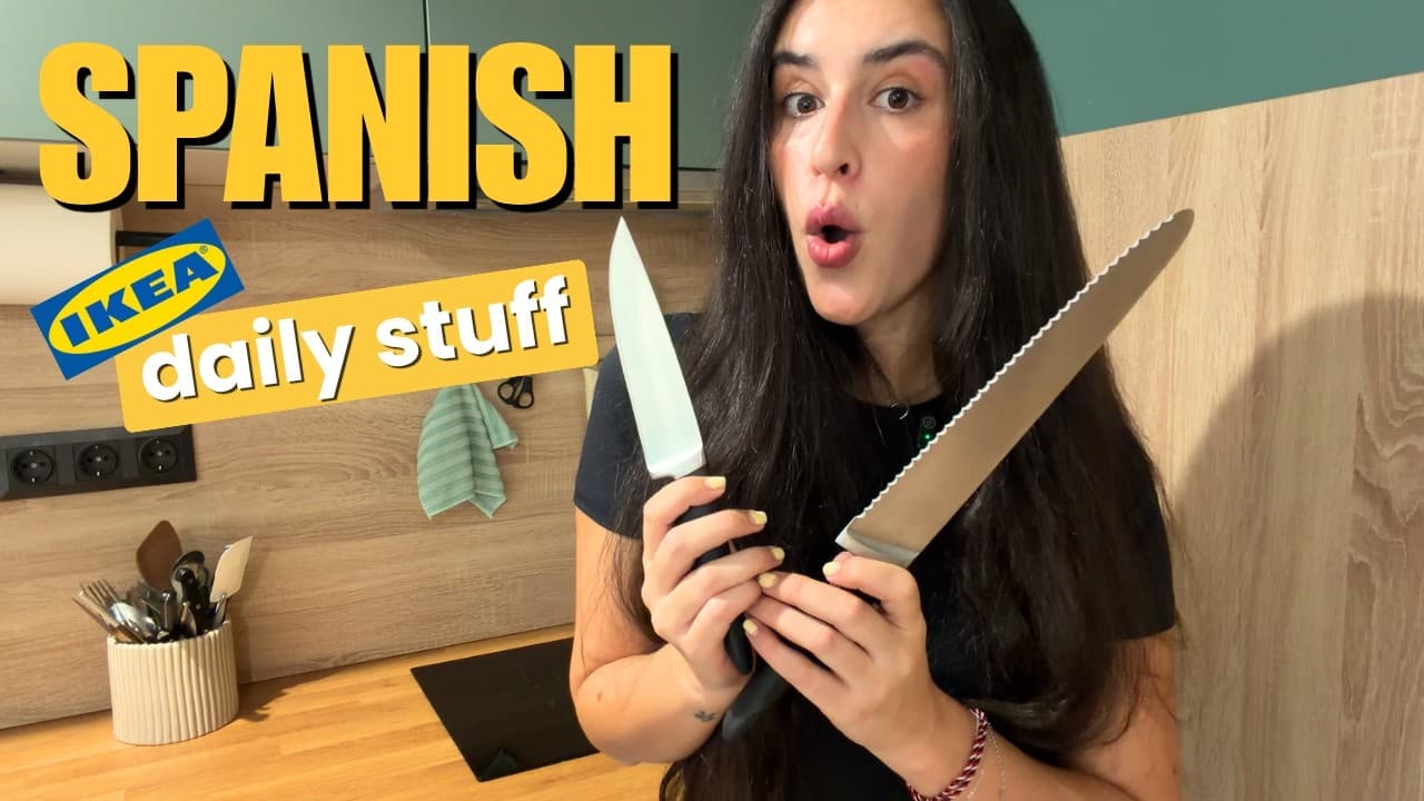 What We Got at IKEA for our Home 🏠🇪🇸 | Everyday Spanish Objects