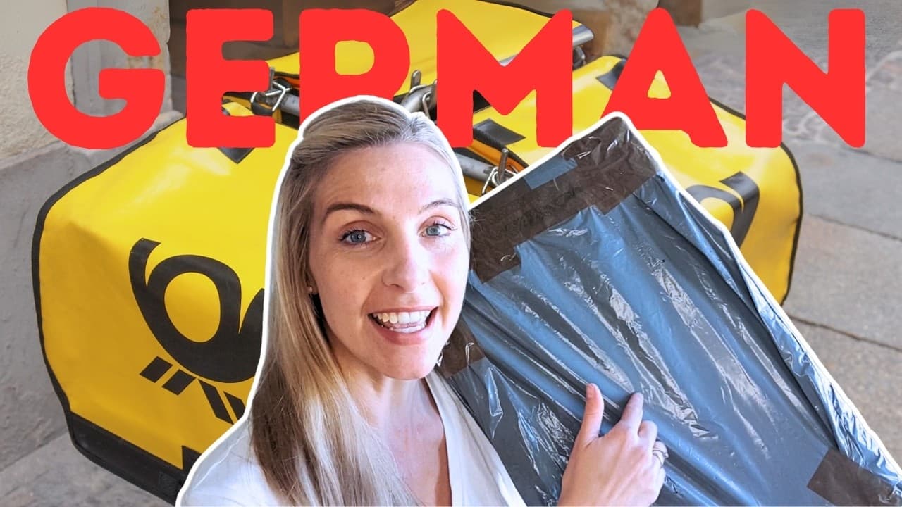 Easy German Vlog with a Surprise Ending - What’s in the Parcel?