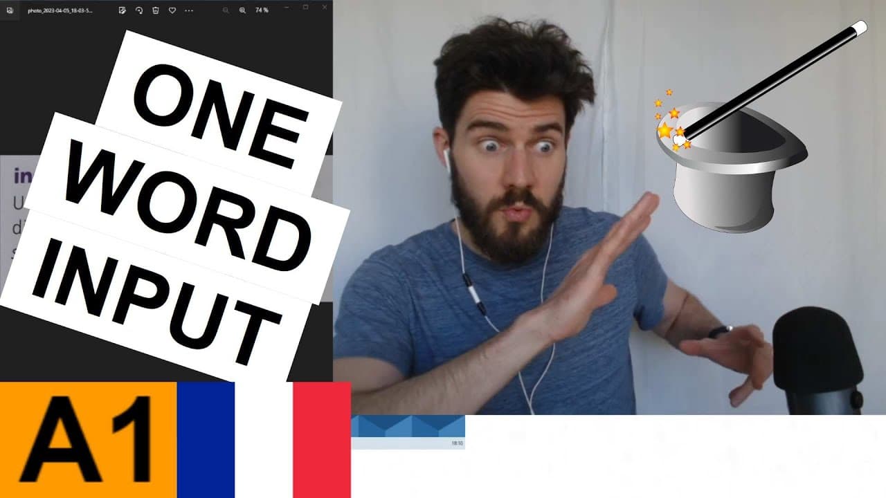 incroyable 🧚 - ONE WORD INPUT #8