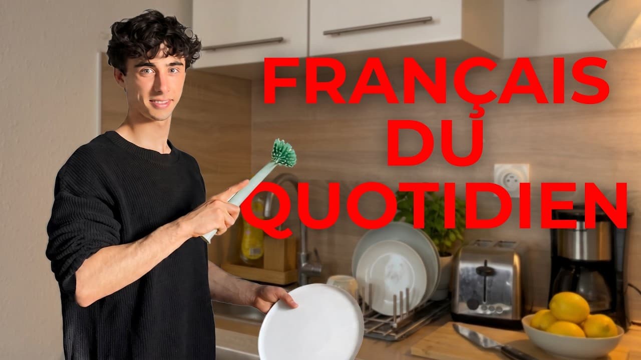 Apprends le français du quotidien : Les tâches ménagères 🧺🧹 (Comprehensible Input)