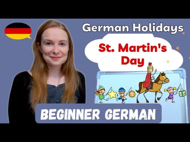Traditions: Lantern Walk / St. Martin's Day in Germany│Pre-Beginner German