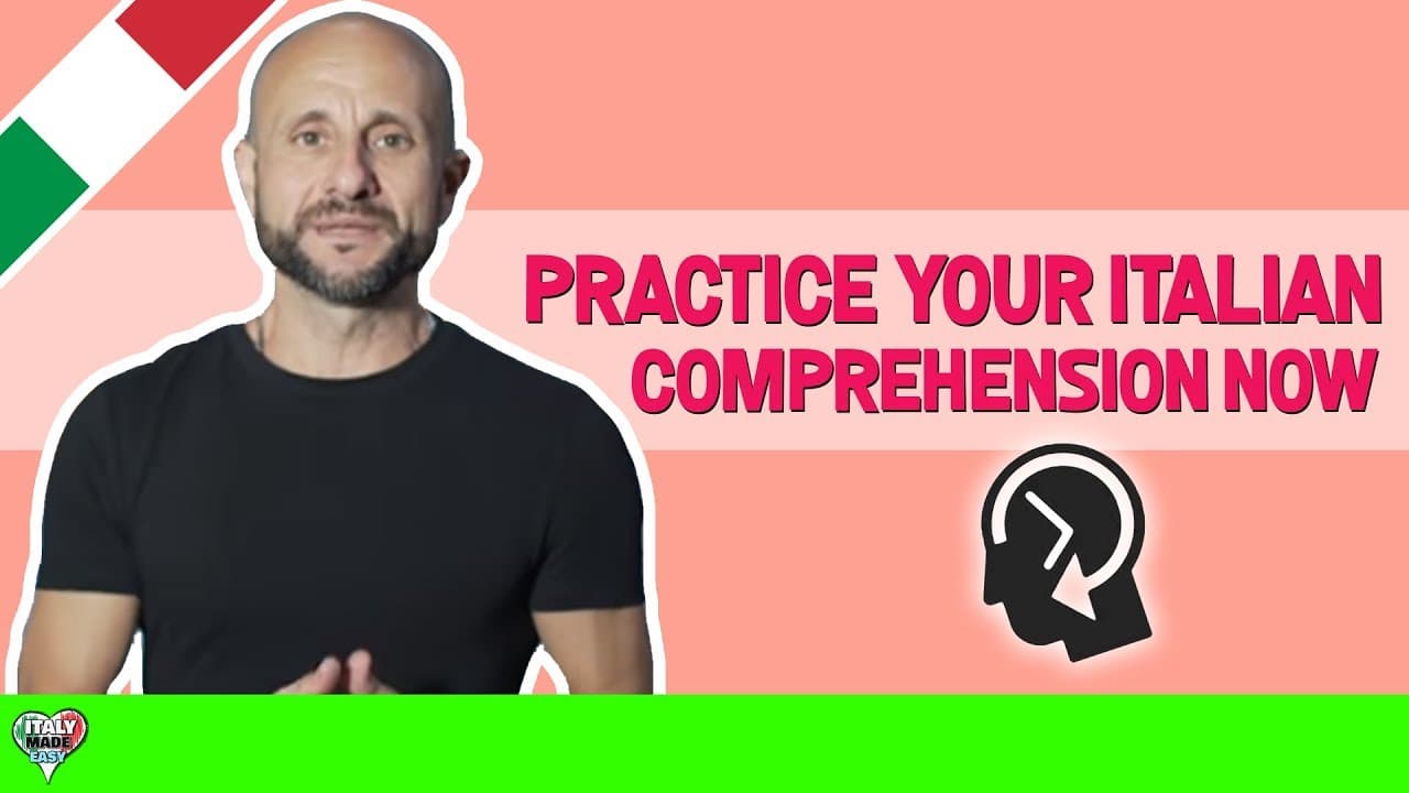 Practice Intermediate Italian Conversation and Comprehension LA MIA FAMIGLIA [IT]