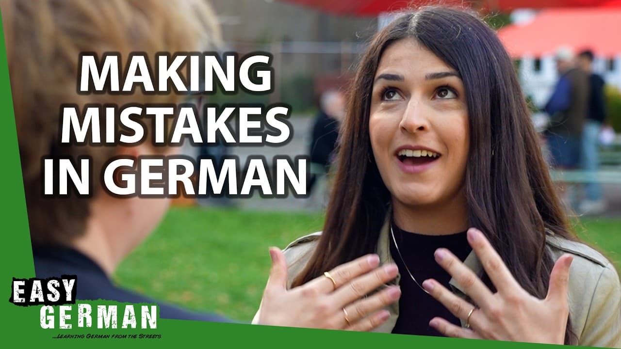 When You Are Afraid to Make Mistakes in German