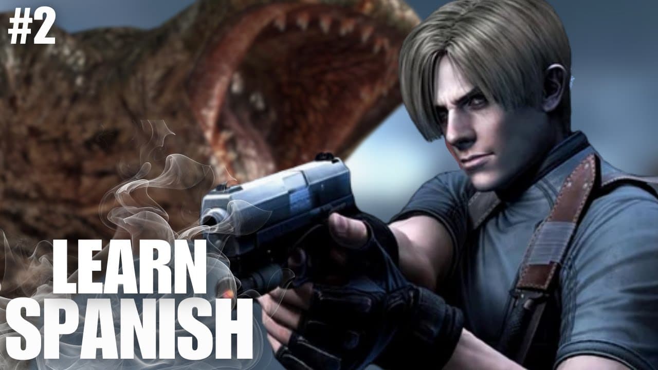 Learn Spanish with RESIDENT EVIL 4 | Episode 2 | Comprehensible Input