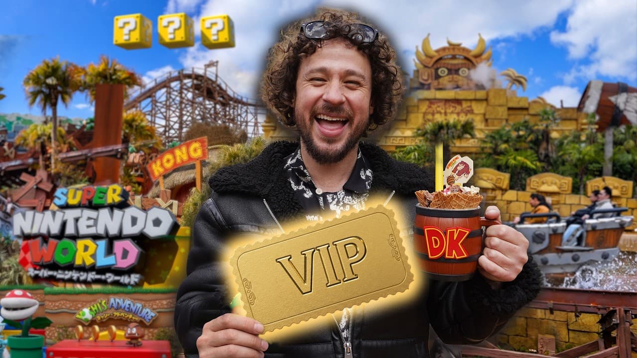 Compré el pase VIP para el mundo Nintendo en Japón | ¿Vale la pena? 🎟️🎢