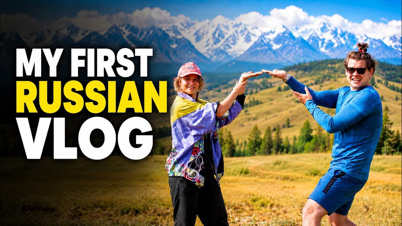 Is Your Russian B1? Try This Vlog about travelling across Kazakhstan in Russian