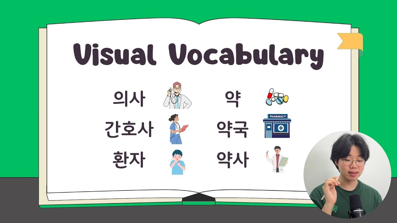 Basic Korean Vocabulary with Visuals | Upper Beginner | Visual Vocabulary