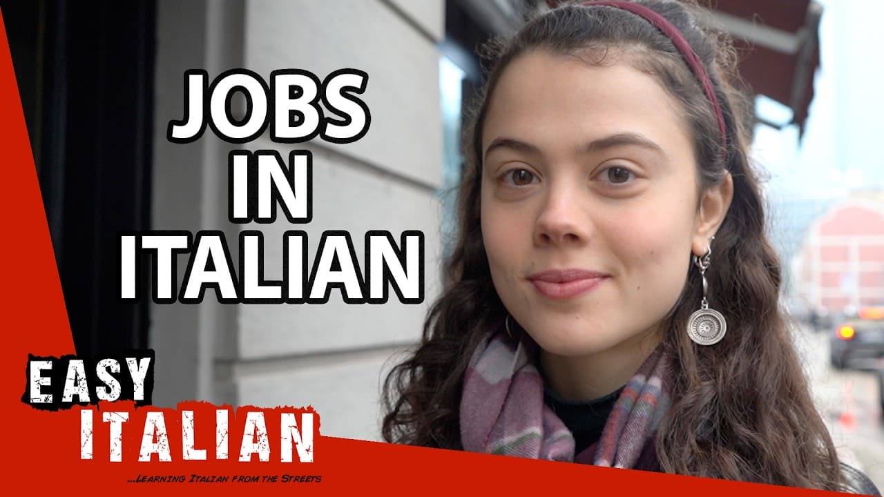 How to Talk about Jobs in Italian – Useful Phrases and Vocabulary | Super Easy Italian 59