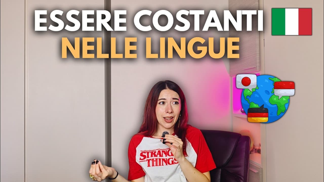 Slow Italian Input: Perchè è difficile essere costanti nello studio delle lingue? [with subtitles]