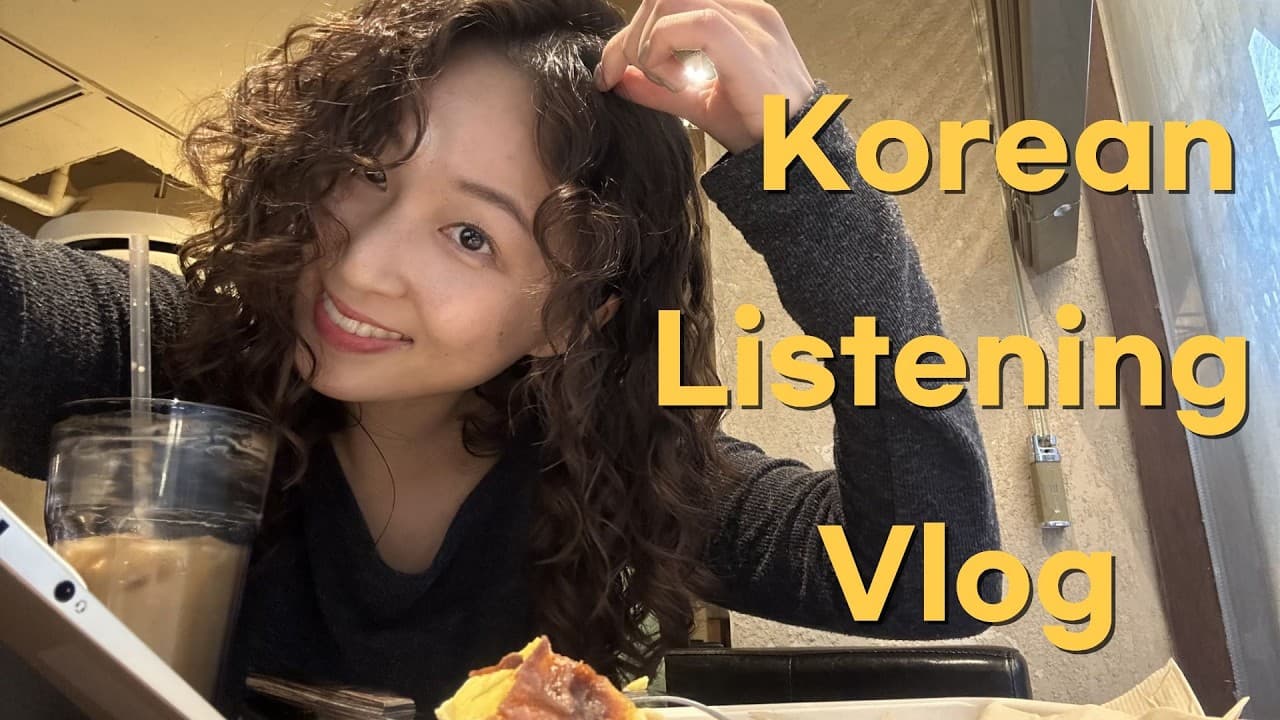 Learn Korean Naturally | Real-Life Korean Listening Practice