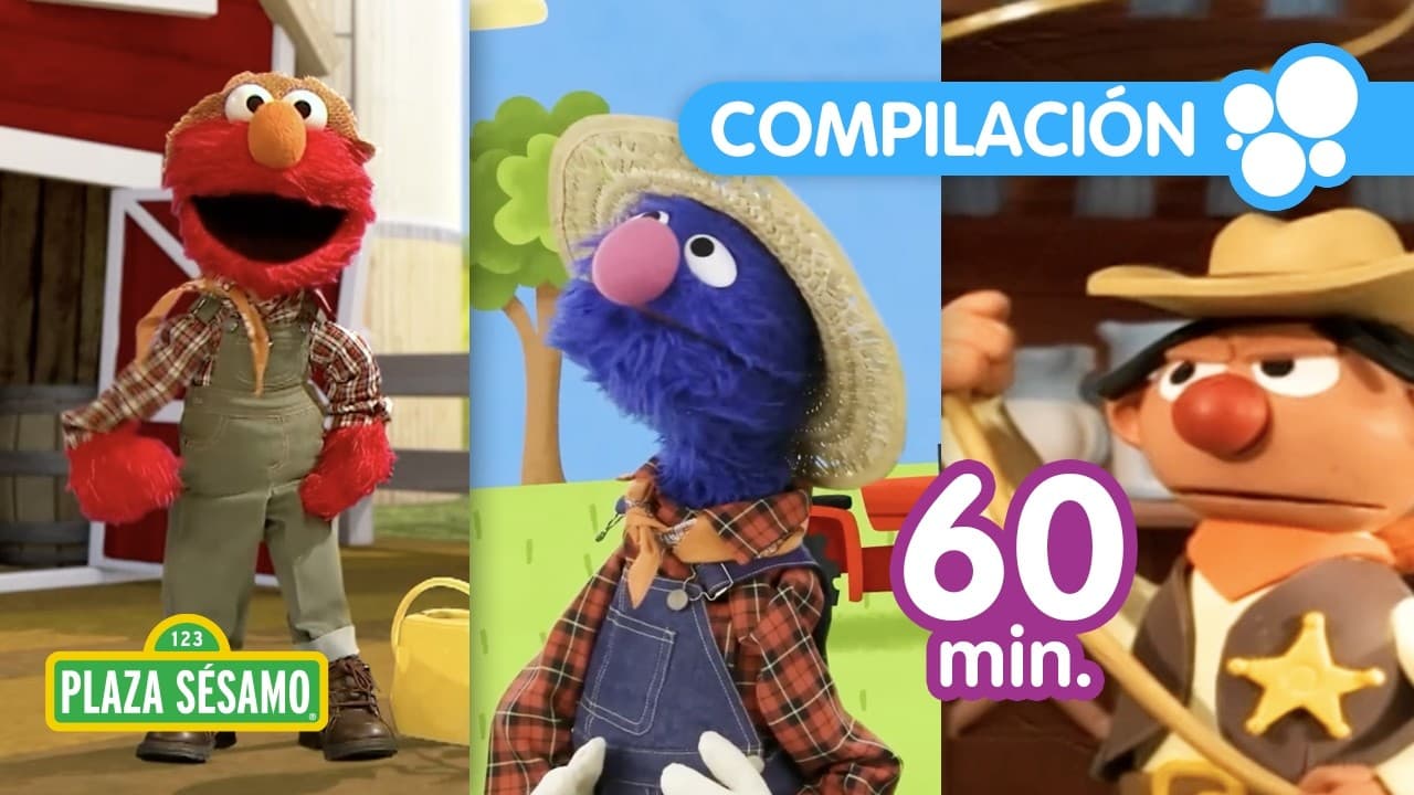 Plaza Sésamo: ¿Qué aprenderá Elmo en la granja? 😱 | Una aventura en la granja de Elmo | 1 HORA