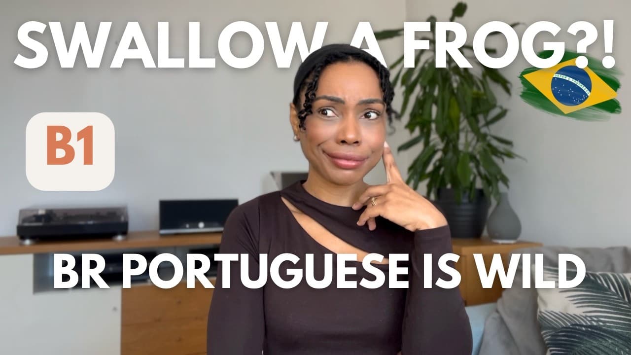 7 Brazilian Portuguese Idioms You MUST KNOW | Learn Brazilianese