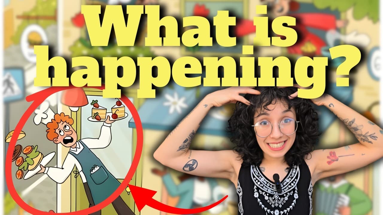 Describe a Picture in Spanish: Street Vocabulary & Mexican Culture 🇲🇽 (Listening Practice)