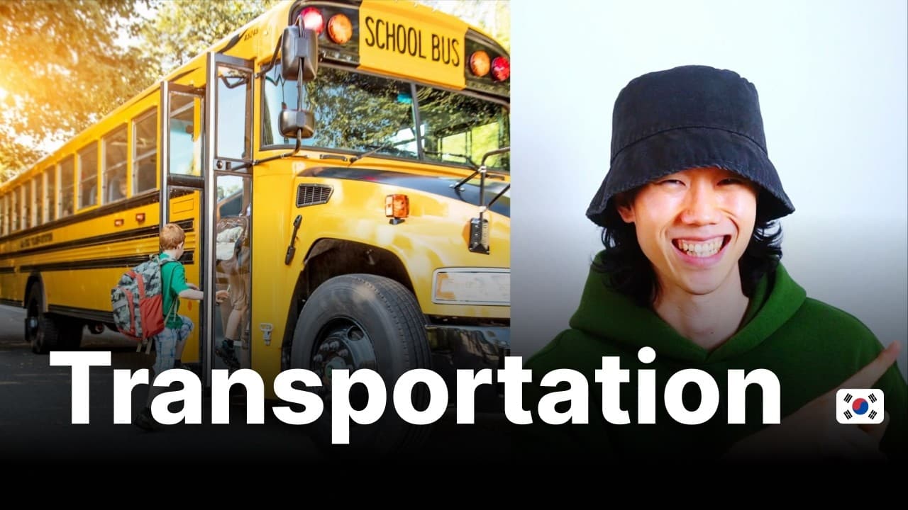 [Beginner] Master essential Korean travel & transportation phrases