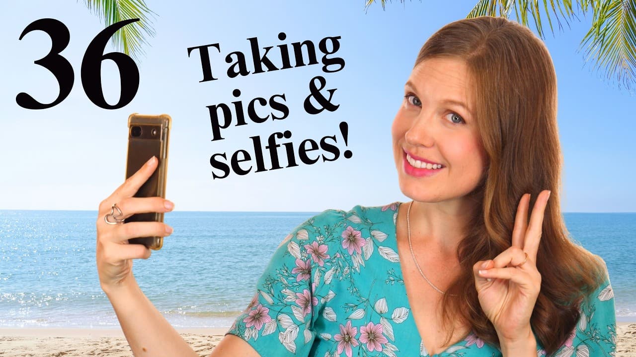 I Want to Take a Picture! 📸 - Easy English Lesson 36 - Beginner English Class