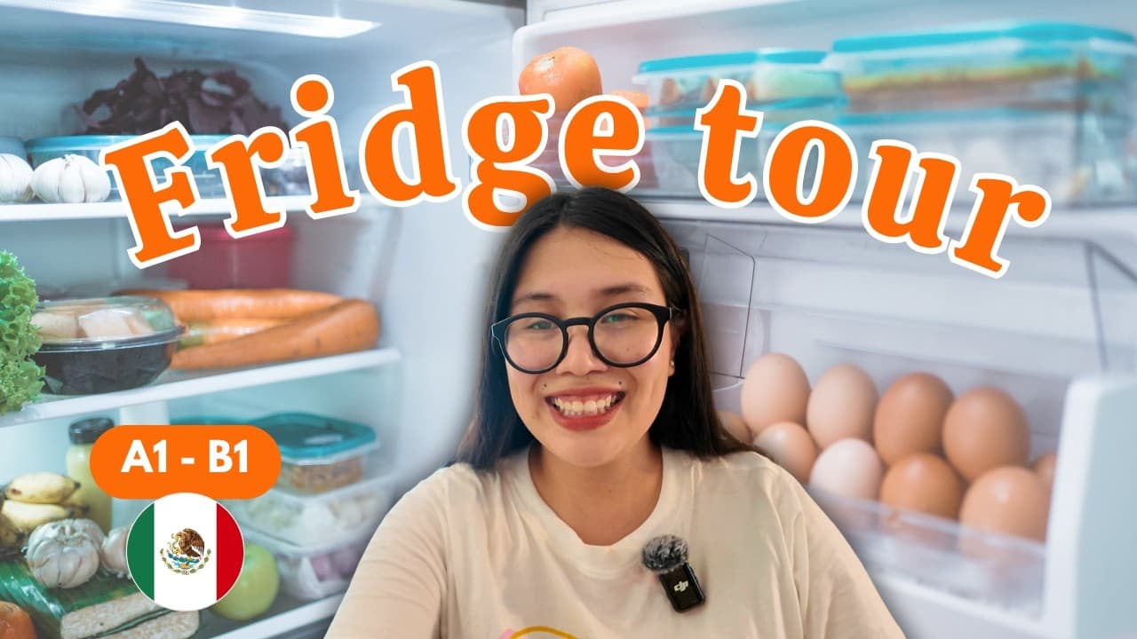 What is in muy fridge? | Spanish comprehensible input