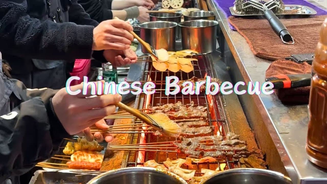 A Beginner’s Guide to Chinese BBQ | Learn Chinese through this Vlog