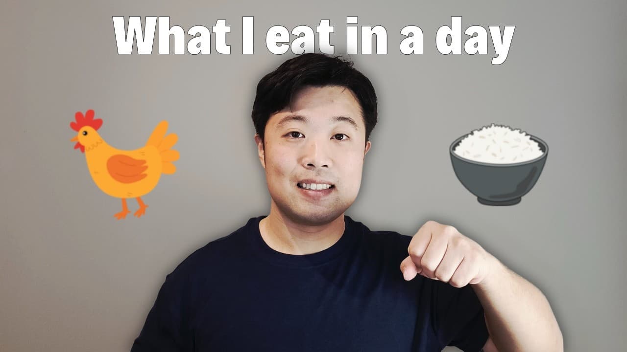 What I eat in a day | Korean Comprehensible Input for Absolute Beginner
