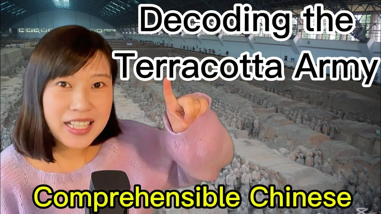 Emperor Qin’s Terracotta Army 兵马俑 Slow Comprehensible Chinese