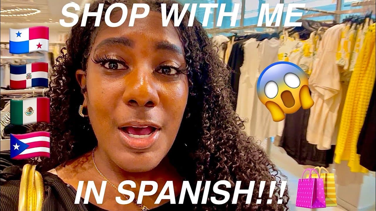 Shop With Me in Spanish!! 🛍️💗 | Comprehensible Input Vlog | Can You Understand This Spanish?