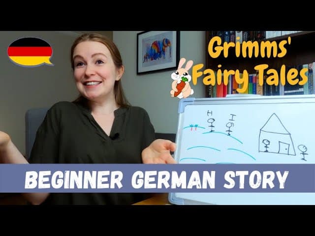 Grimms': The Race Between The Hare And The Hedgehog│Beginner German