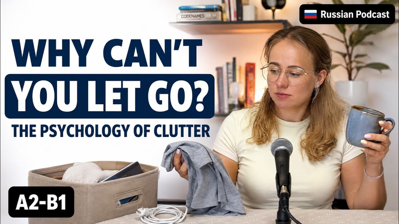 Why Do We Keep Things We Don’t Need? | Russian Podcast