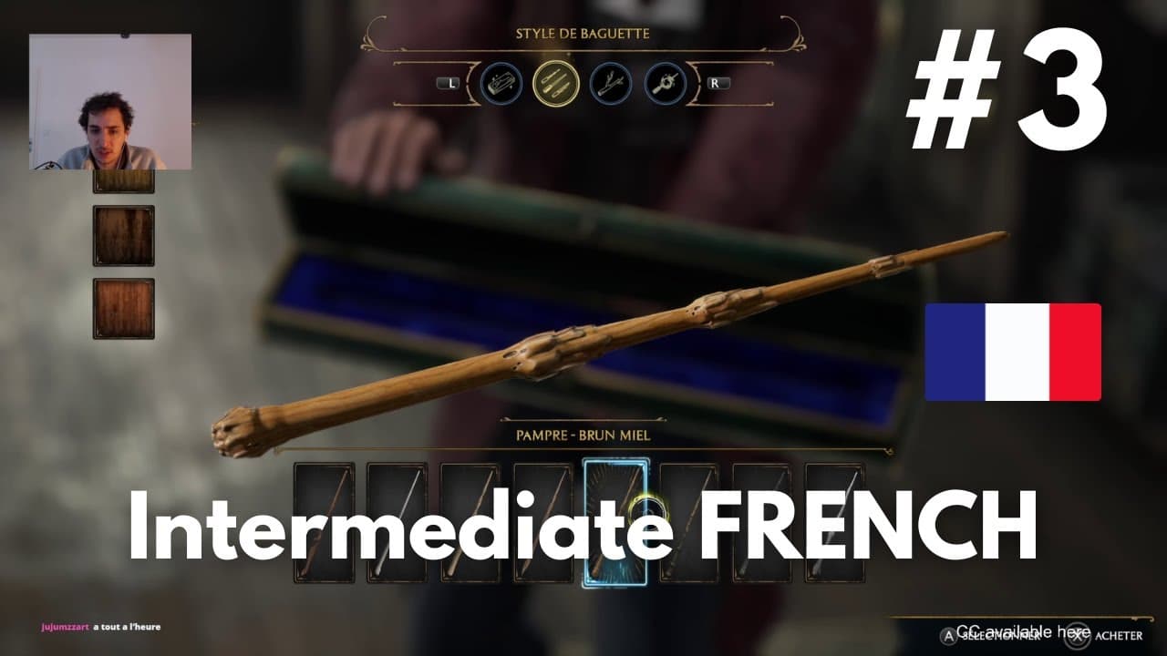 Learn French with Hogwart's Legacy #3 - Intermediate French